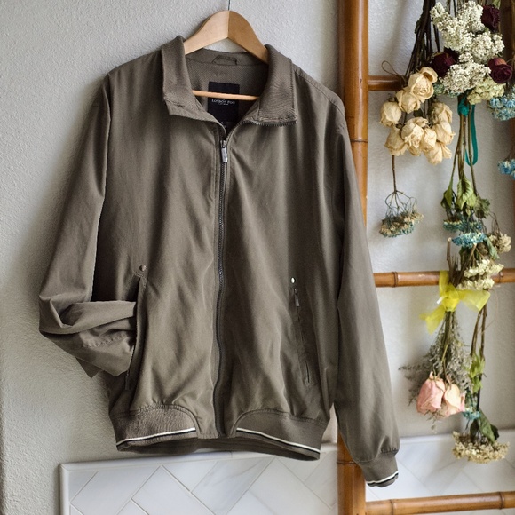 London Fog Other - London Fog Men's Bomber Jacket Olive L